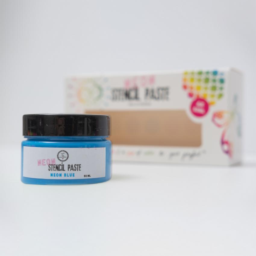 Studio Light - Strukturpaste "Neon" Stencil Paste 6x50ml