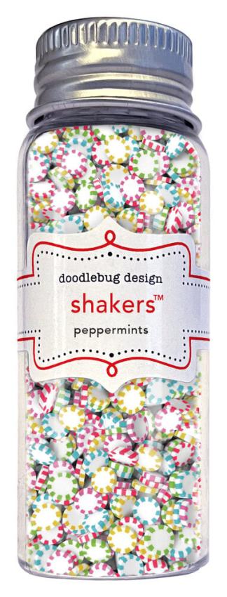 Doodlebug Design - Schüttelelemente "Peppermints" Shakers