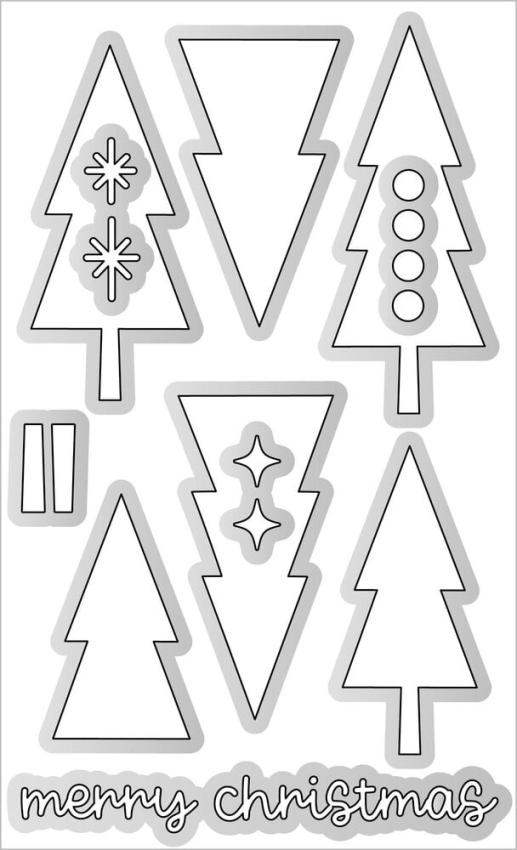 Doodlebug Design - Stanzschablone "Merry Christmas" Doodle Cuts