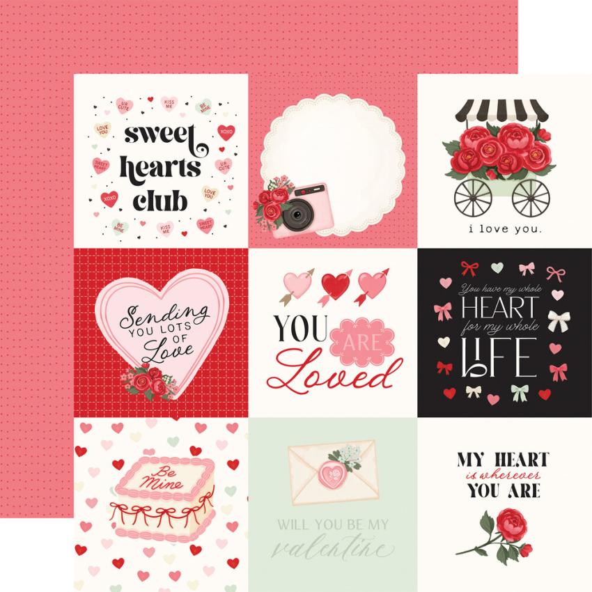 Carta Bella - Designpapier "Be Mine" Collection Kit 12x12 Inch - 12 Bogen  