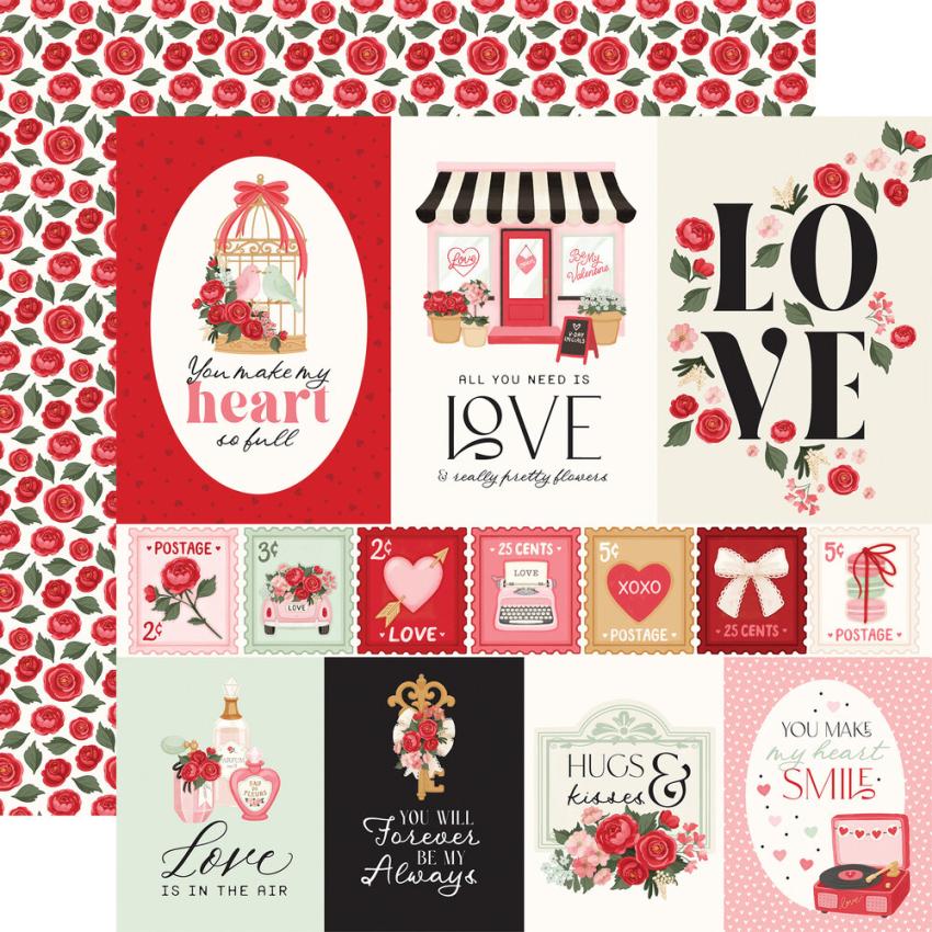Carta Bella - Designpapier "Be Mine" Collection Kit 12x12 Inch - 12 Bogen  