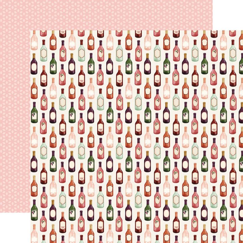 Carta Bella - Designpapier "Wine" Collection Kit 12x12 Inch - 12 Bogen  