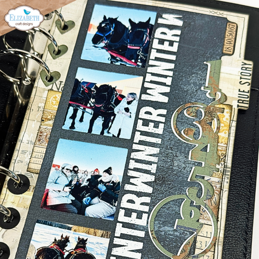 Elizabeth Craft Designs - Stempelset "Words" Clear Stamps