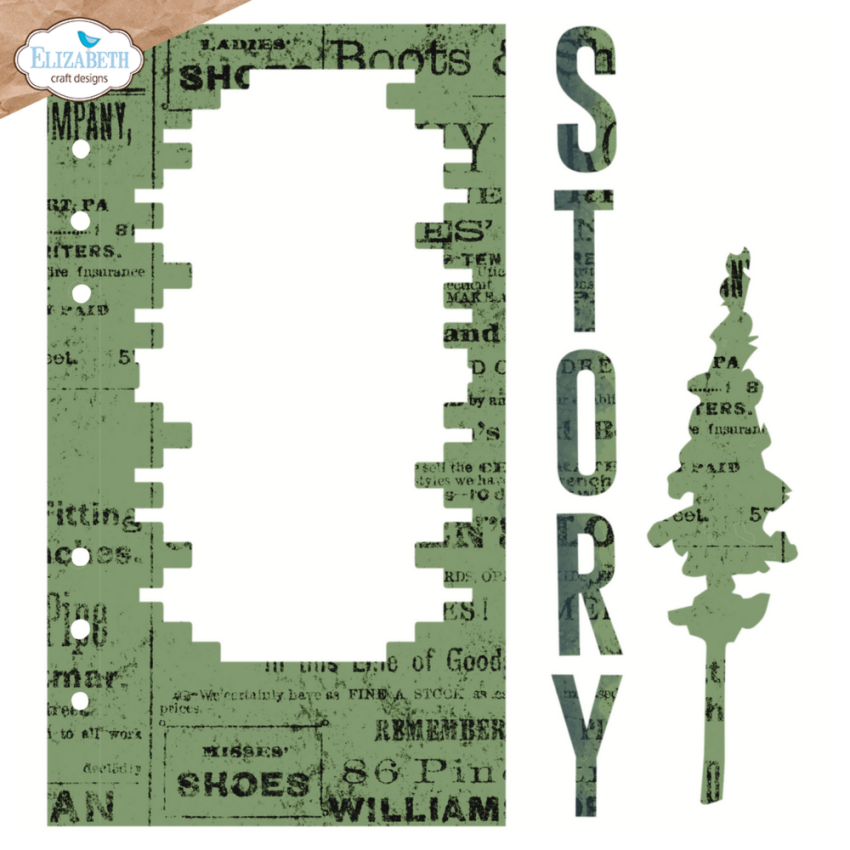 Elizabeth Craft Designs - Stanzschalone "Brick Frame" Dies