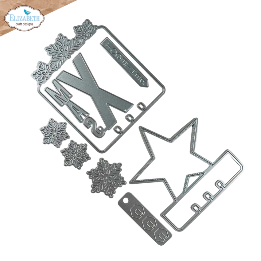 Elizabeth Craft Designs - Stanzschalone "Wintercards CardLab" Dies