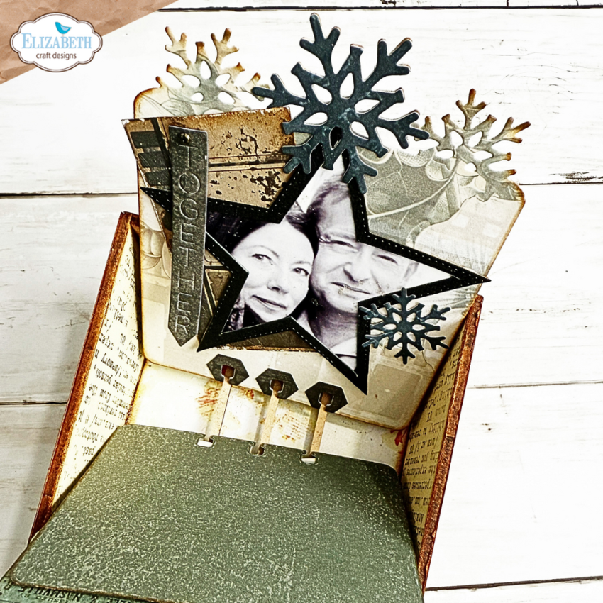 Elizabeth Craft Designs - Stanzschalone "Wintercards CardLab" Dies