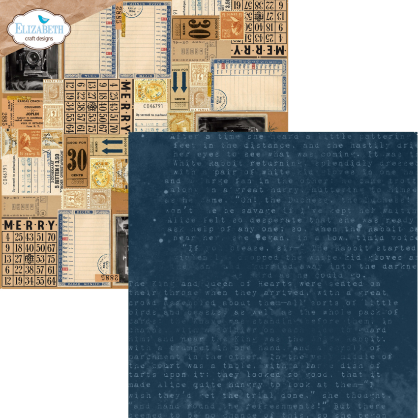 Elizabeth Craft Designs - Designpapier "Winter Wanderlust" Paper Pack 12x12 Inch - 12 Bogen