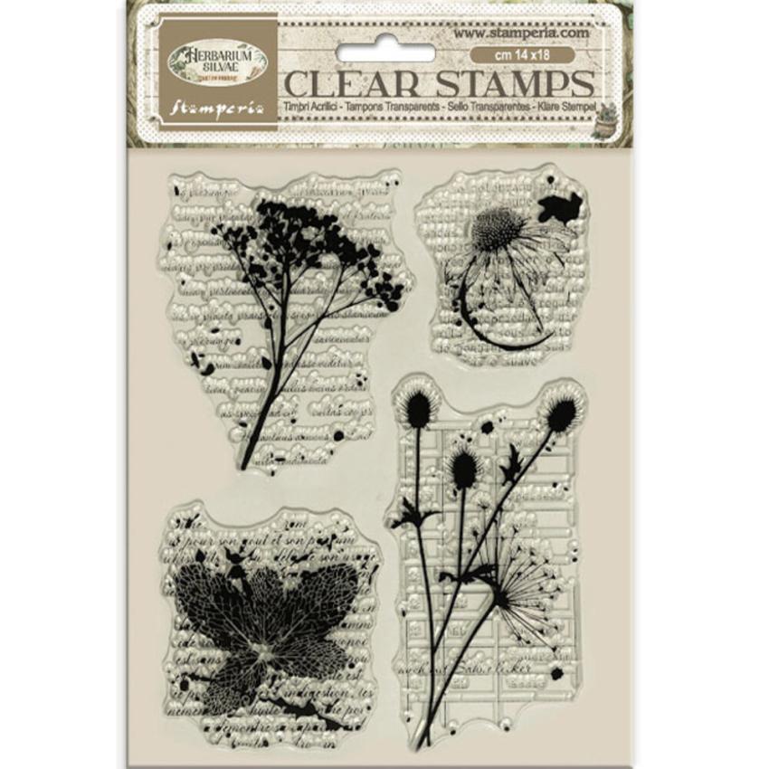 Stamperia - Stempelset "Botanic" Clear Stamps