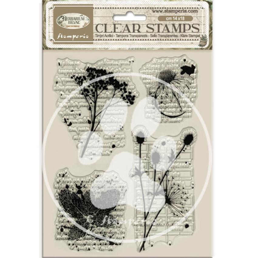 Stamperia - Stempelset "Botanic" Clear Stamps
