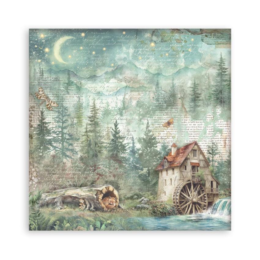 Stamperia - Designpapier "Herbarium Silvae" Maxi Paper Pack 12x12 Inch - 22 Bogen