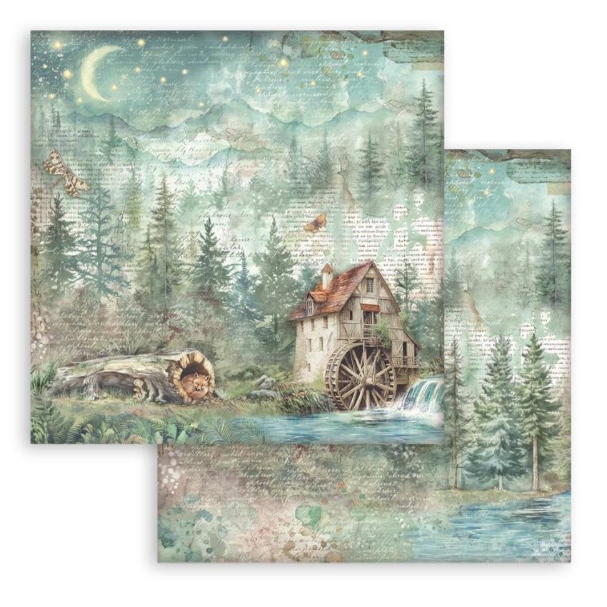 Stamperia - Designpapier "Herbarium Silvae" Paper Pack 12x12 Inch - 10 Bogen