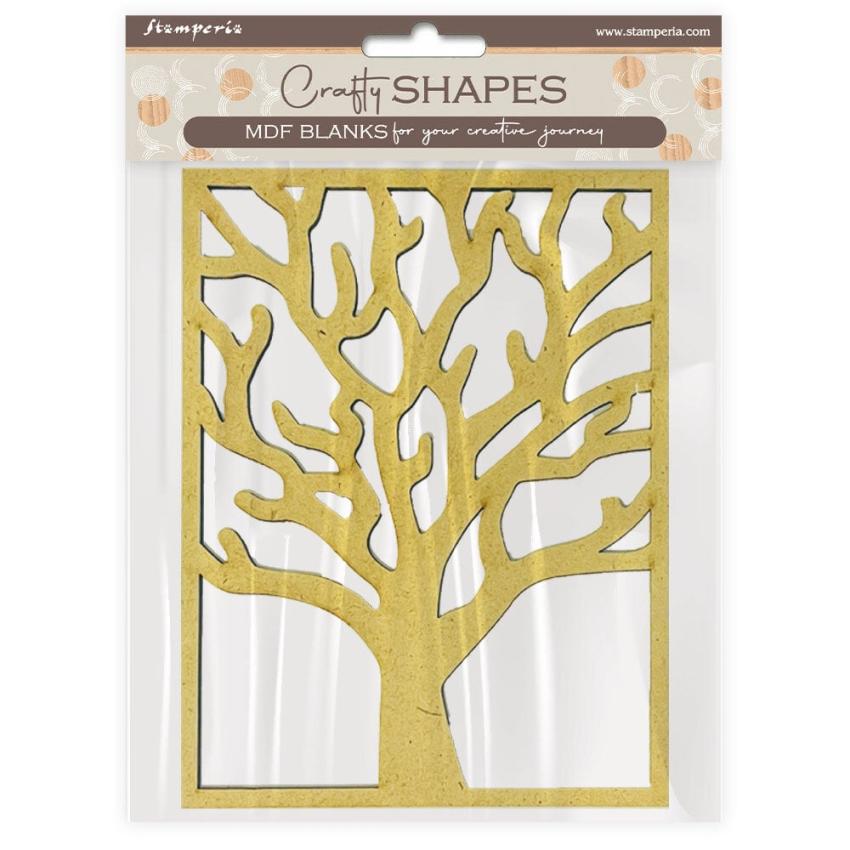 Stamperia - Holzteile "Tree" MDF Crafty Shapes Blanks