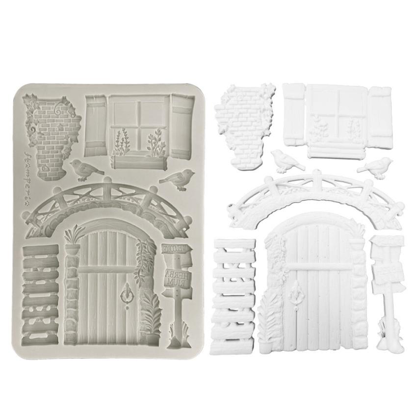 Stamperia - Gießform A5 "Bridge" Soft Mould 