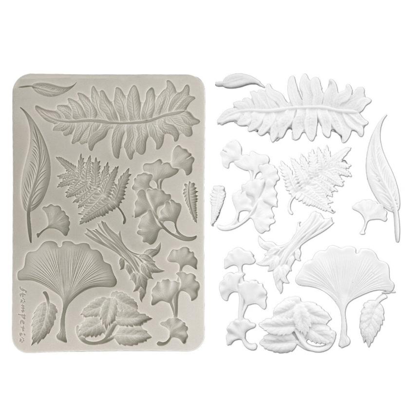 Stamperia - Gießform A5 "Botanical Leaf" Soft Mould 