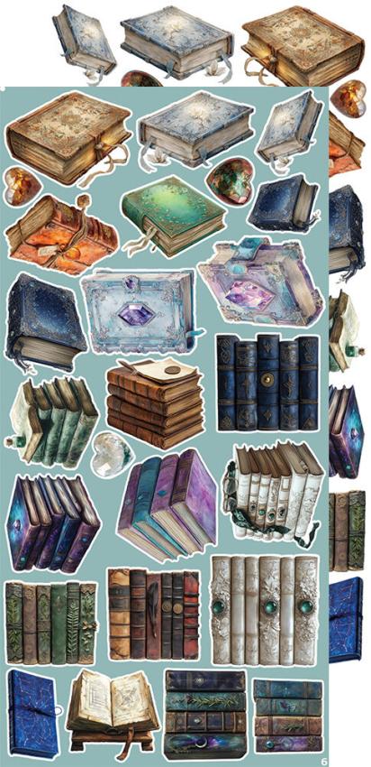 Craft OClock - Ausschneidebogen "Alchemy" Extra Set Creative - 18 Bogen