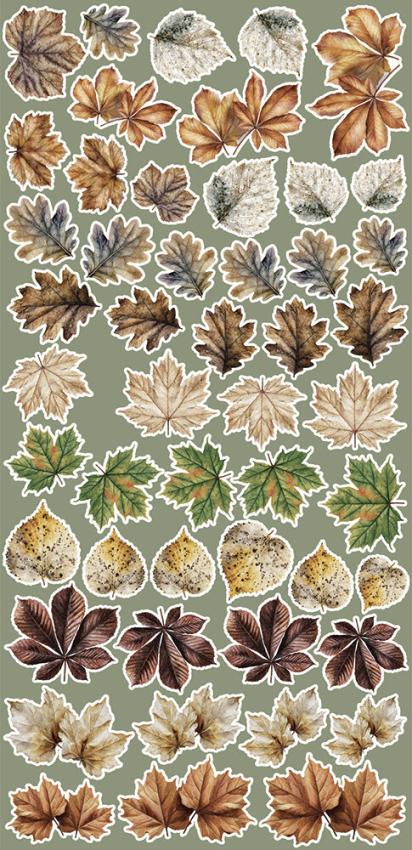 Craft OClock - Ausschneidebogen "Leaves" Extra Set Creative - 18 Bogen