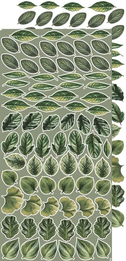 Craft OClock - Ausschneidebogen "Leaves" Extra Set Creative - 18 Bogen