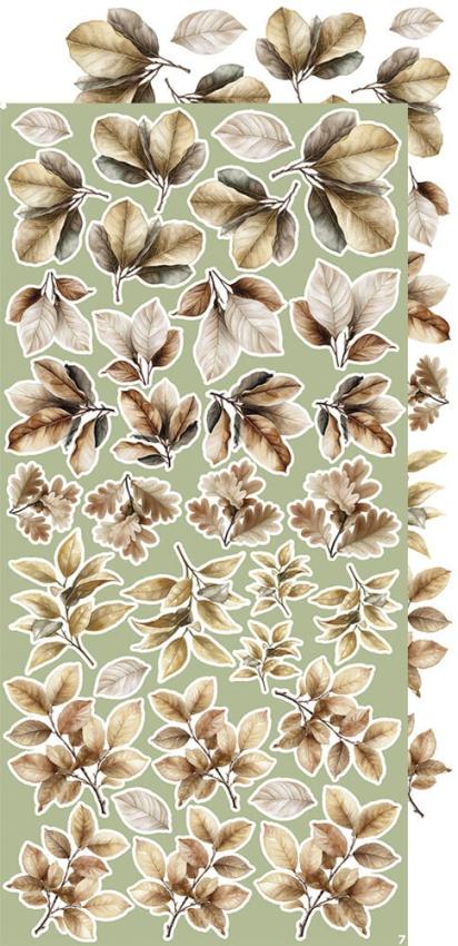 Craft OClock - Ausschneidebogen "Leaves 2" Extra Set Creative - 18 Bogen