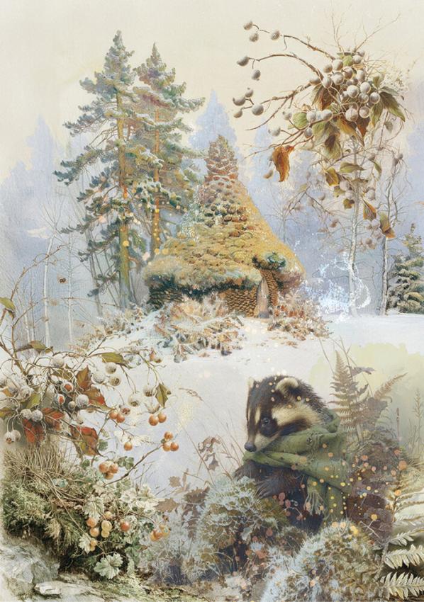 Ciao Bella - Decopatch Papier "Fairy Whispers" Mixed Media Rice Paper A5 - 8 Bogen