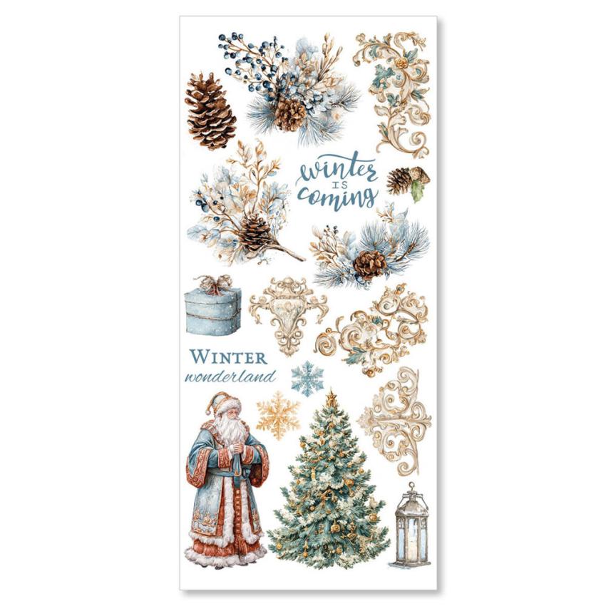 Ciao Bella - Aufkleber "Winterling" Transparent Adhesive Sticker Sheets