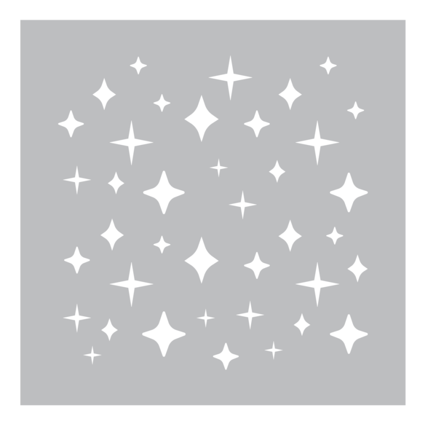 Crafters Companion - Stempelset, Stanzschablone & Schablone "Staircase Scene" Stamp, Dies & Stencil