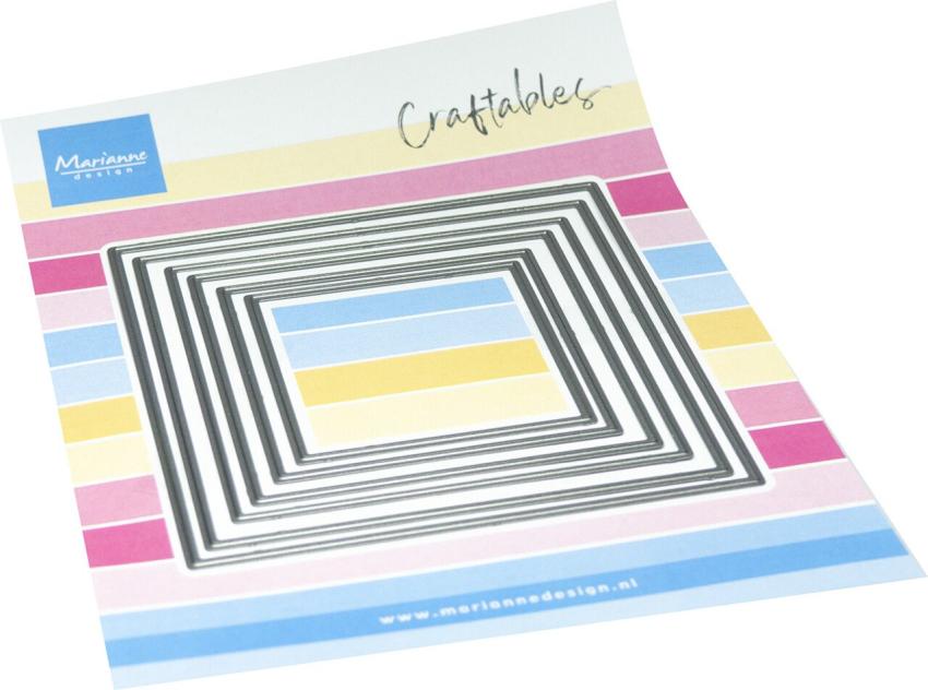 Marianne Design - Stanzschablone "Basic Squares" Craftables Dies