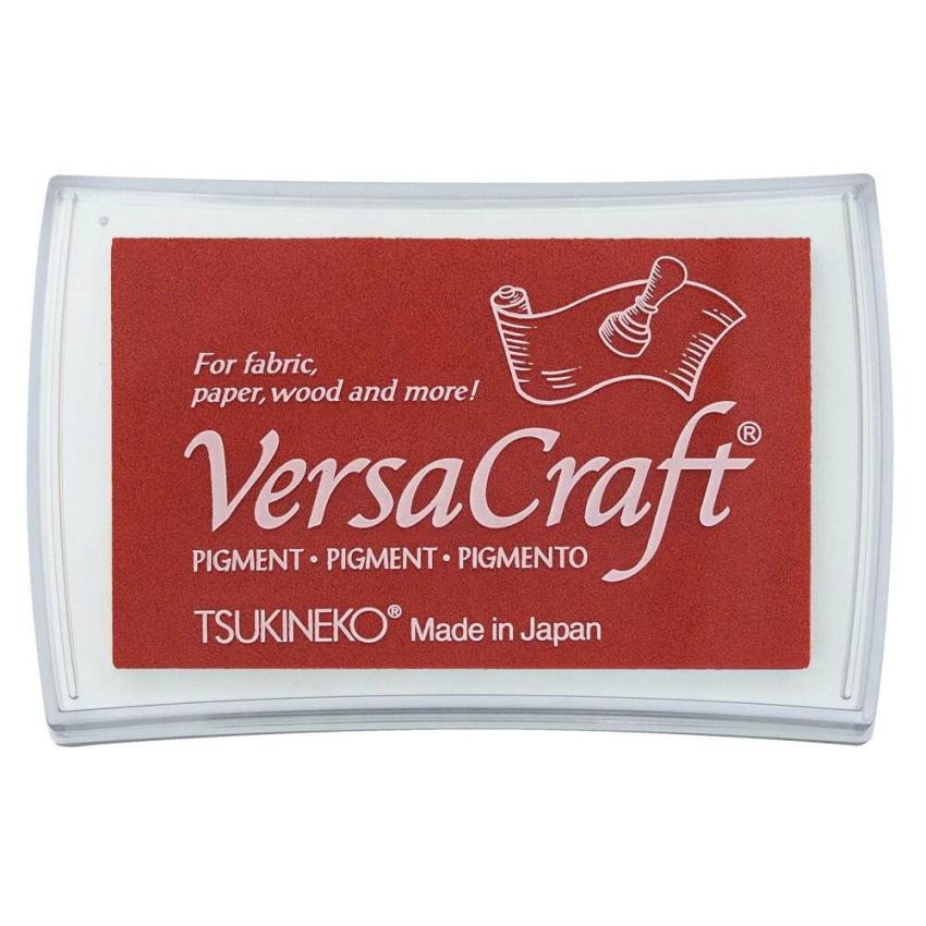 Tsukineko - VersaCraft Large Ink Pad "Cherry Red" Pigment Stempelkissen