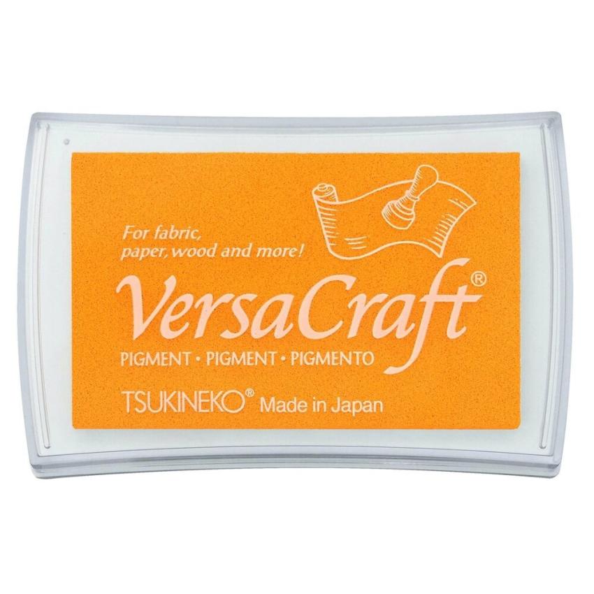 Tsukineko - VersaCraft Large Ink Pad "Saffron" Pigment Stempelkissen