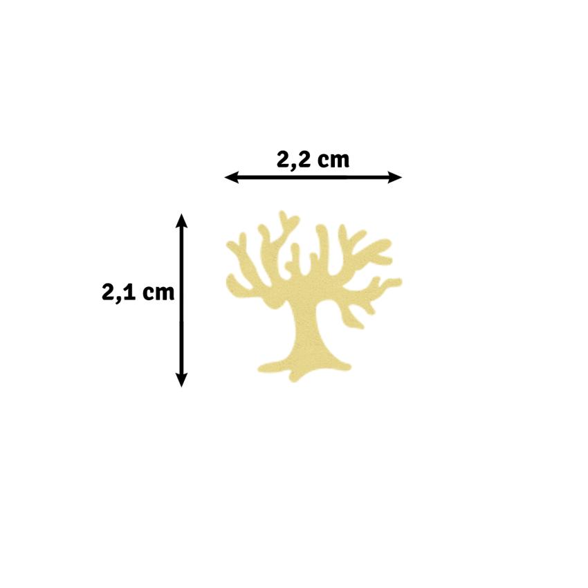Vaessen Creative - Motivstanzer "Baum Medium 2,54x2,5mm"