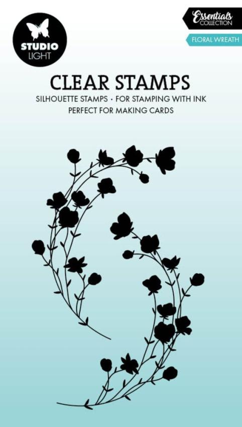 Studio Light - Stempelset "Floral Wreath" Clear Stamps
