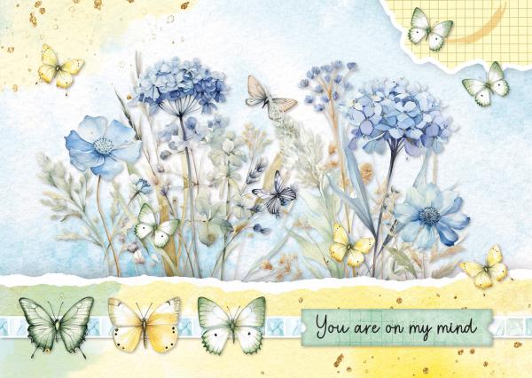 Studio Light  "Spring Wings" Cardmaking Pad A4