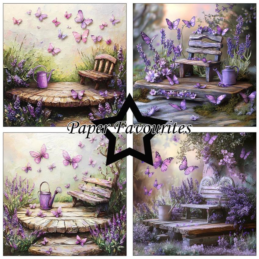 Paper Favourites - Designpapier "Provence" Paper Pack 6x6 Inch - 24 Bogen