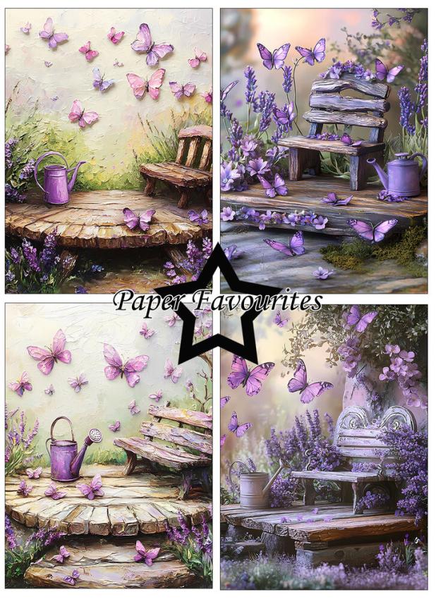 Paper Favourites - Designpapier "Provence" Paper Pack A6 - 24 Bogen