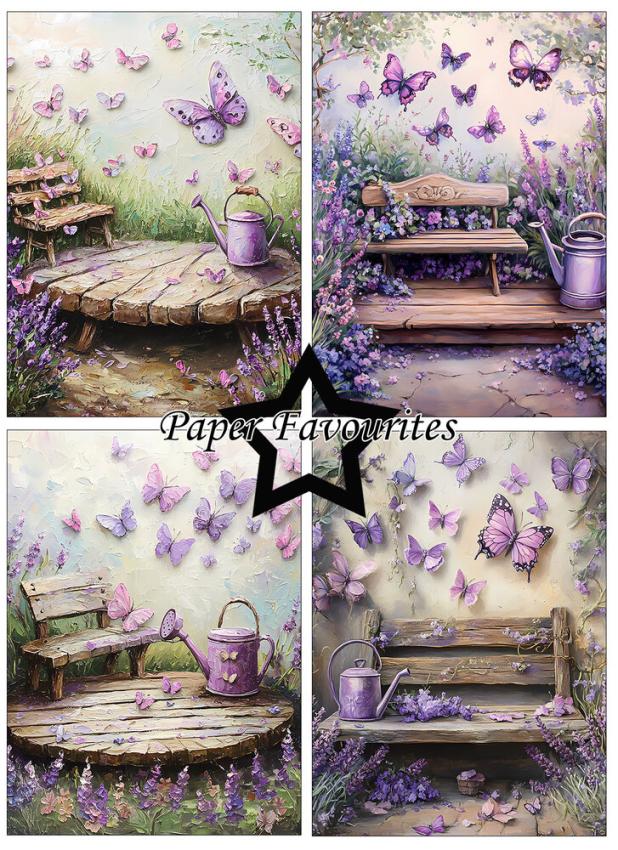 Paper Favourites - Designpapier "Provence" Paper Pack A6 - 24 Bogen