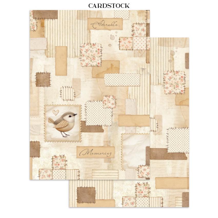 Stamperia - Papier, Aufkleber & Stanzteile "Baby" Junk Journal Backgrounds,Stickers,Cut-Outs