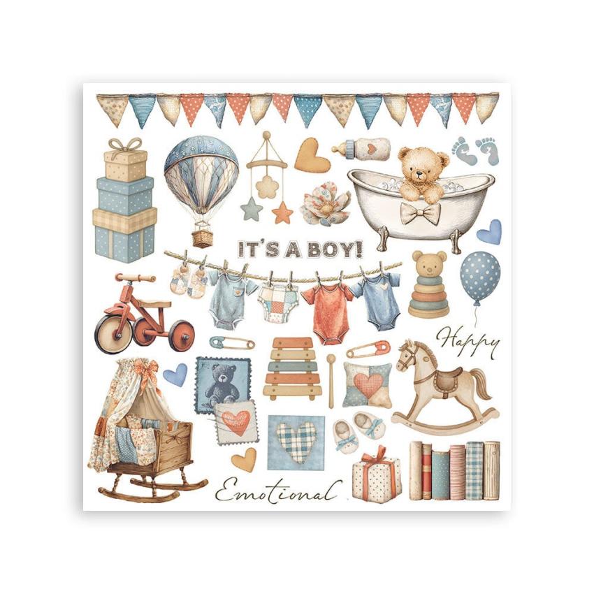 Stamperia - Transfer Aufkleber "Assortment" Rub-On Kit