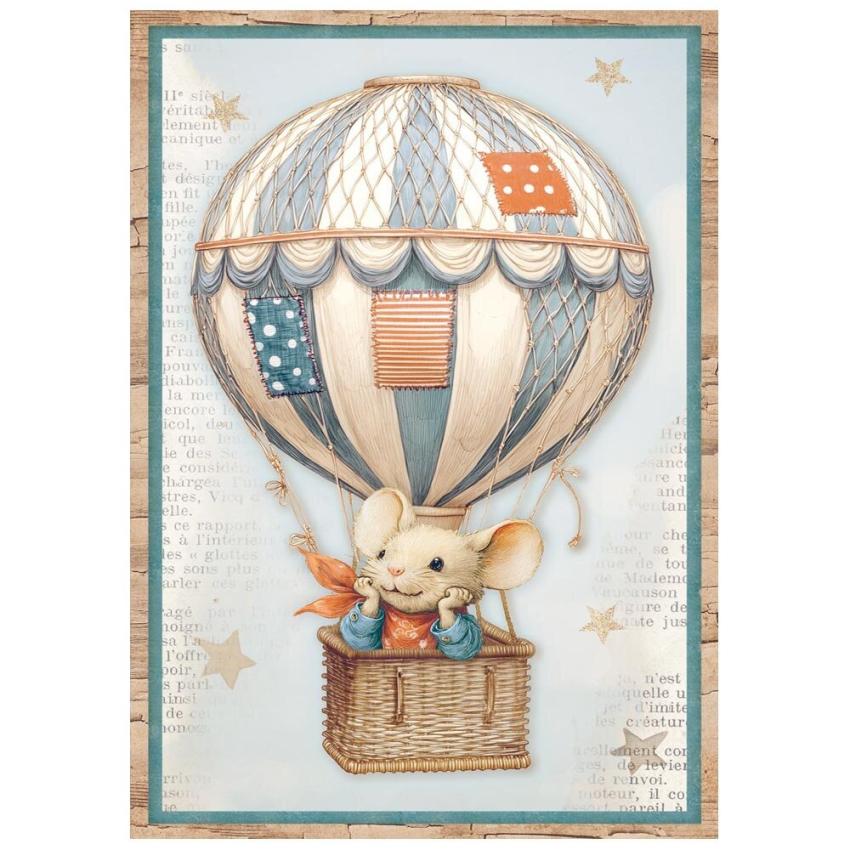 Stamperia - Decopatch Papier "Family" Decoupage A6 - 8 Bogen  