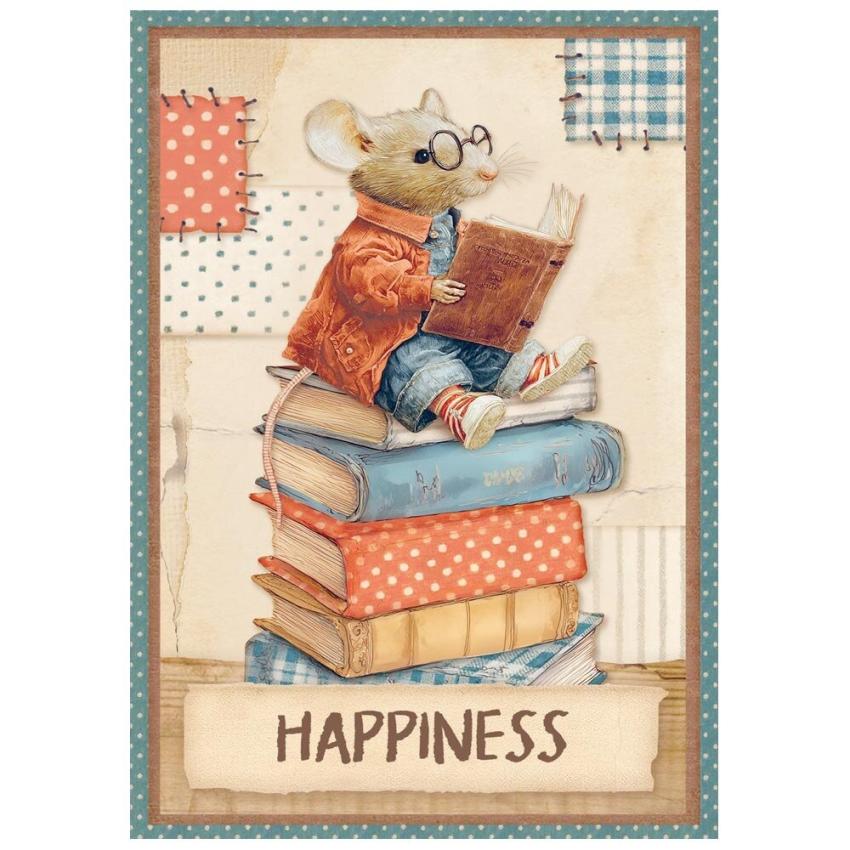 Stamperia - Decopatch Papier "Family" Decoupage A6 - 8 Bogen  