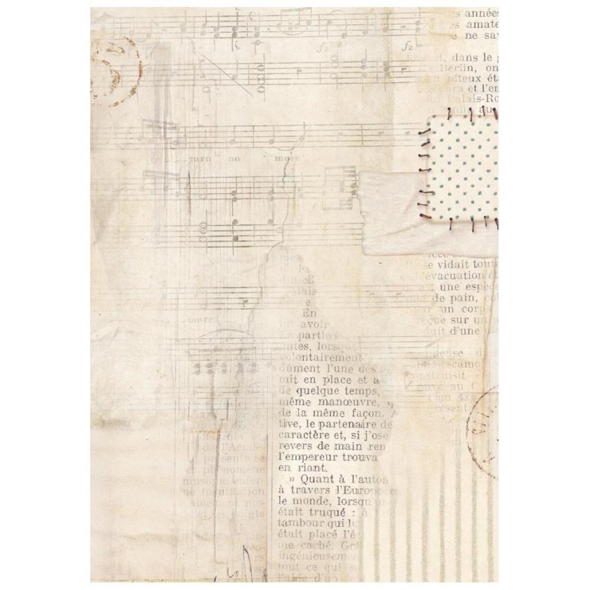Stamperia - Decopatch Papier "Backgrounds" Decoupage A6 - 8 Bogen  