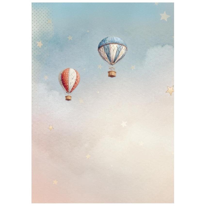 Stamperia - Decopatch Papier "Backgrounds" Decoupage A6 - 8 Bogen  