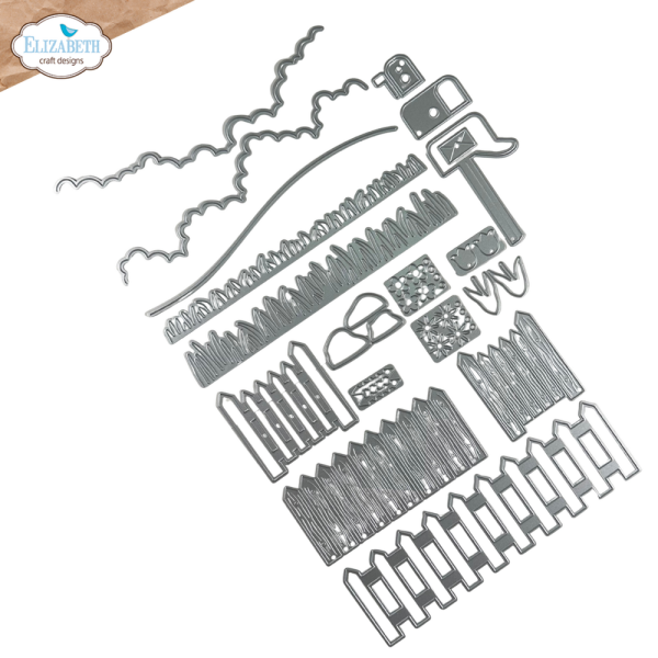 Elizabeth Craft Designs - Stanzschalone "Garden Edges and Fence" Dies