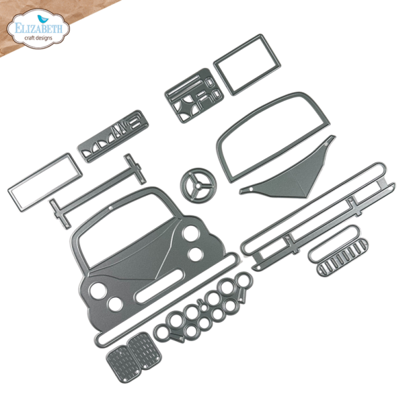 Elizabeth Craft Designs - Stanzschalone "Car" Dies