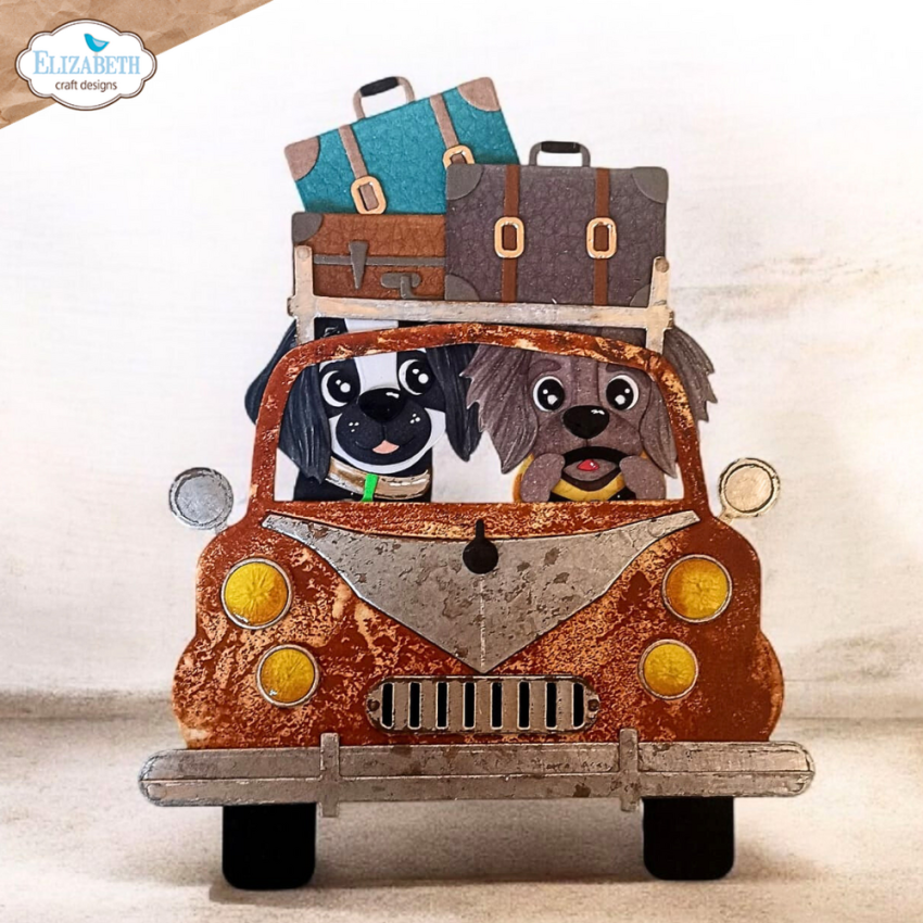 Elizabeth Craft Designs - Stanzschalone "Car" Dies