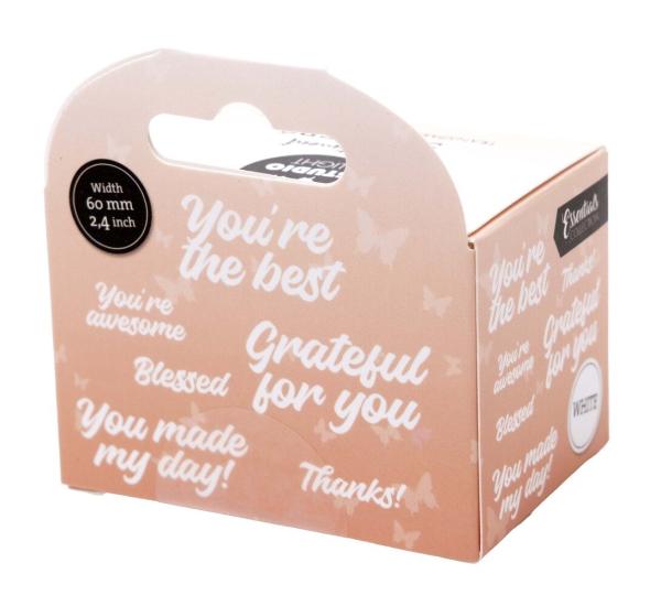 Studio Light - Aufkleber "Thanks!" Stickers on Roll