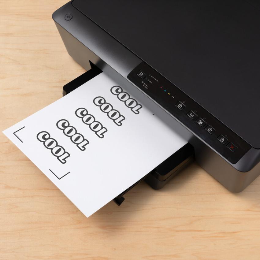 Cricut Printable Vinyl A4 - 12 Bogen