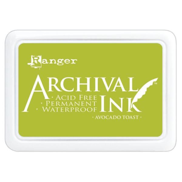 Ranger Archival Ink Pad "Avocado Toast" Stempelkissen - Pigmenttinte