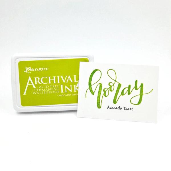 Ranger Archival Ink Pad "Avocado Toast" Stempelkissen - Pigmenttinte