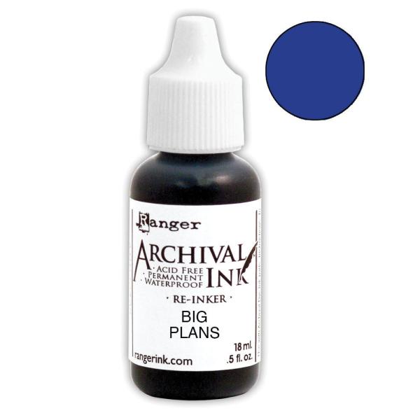 Ranger Archival Ink Reinker "Big Plans " - Nachfüller 14ml