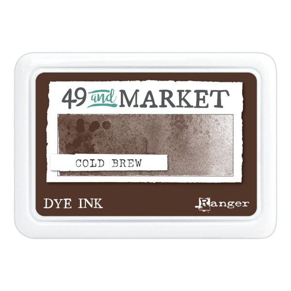 Ranger - Dye Ink Pad "Cold Brew" Design by 49 and Market - Pigment Stempelkissen