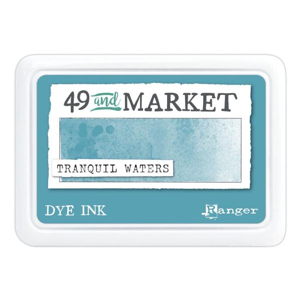 Ranger - Dye Ink Pad "Tranquil Waters" Design by 49 and Market - Pigment Stempelkissen